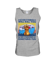 camping something fun Unisex Tank tile