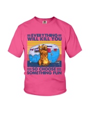 camping something fun Youth T-Shirt tile