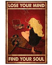 Turntables Lose Your Mind Find Your Soul 11x17 Poster front