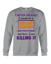 virtual teacher Crewneck Sweatshirt tile