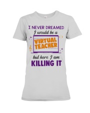 virtual teacher Premium Fit Ladies Tee tile