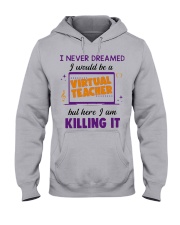 virtual teacher Hooded Sweatshirt tile