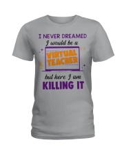 virtual teacher Ladies T-Shirt tile