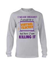 virtual teacher Long Sleeve Tee tile