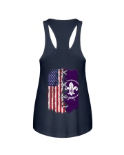 scout flag us flag Ladies Flowy Tank tile