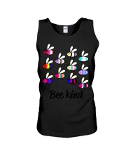 lgbt bee kind Unisex Tank tile