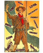 boy scout eagle text 11x17 Poster front