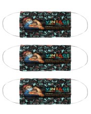 human resources vintage mas Cloth Face Mask - 3 Pack front