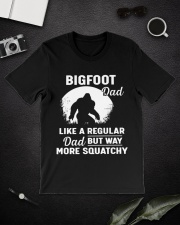 bigfoot dad more squatchy Classic T-Shirt lifestyle-mens-crewneck-front-16