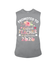 promoted to retired teacher in quarantine 2020 Sleeveless Tee tile