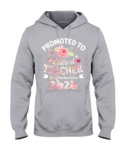 promoted to retired teacher in quarantine 2020 Hooded Sweatshirt tile