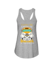 Funny School Bus Drive smell Ladies Flowy Tank tile