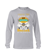 Funny School Bus Drive smell Long Sleeve Tee tile