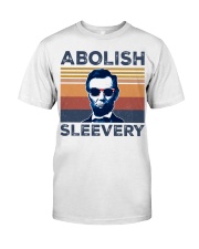 abolish sleevery retro Classic T-Shirt front