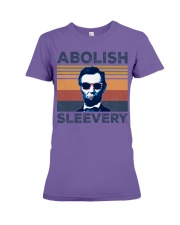 abolish sleevery retro Premium Fit Ladies Tee tile