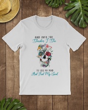 And into the garden i go skull Classic T-Shirt lifestyle-mens-crewneck-front-18