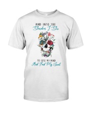 And into the garden i go skull Premium Fit Mens Tee tile