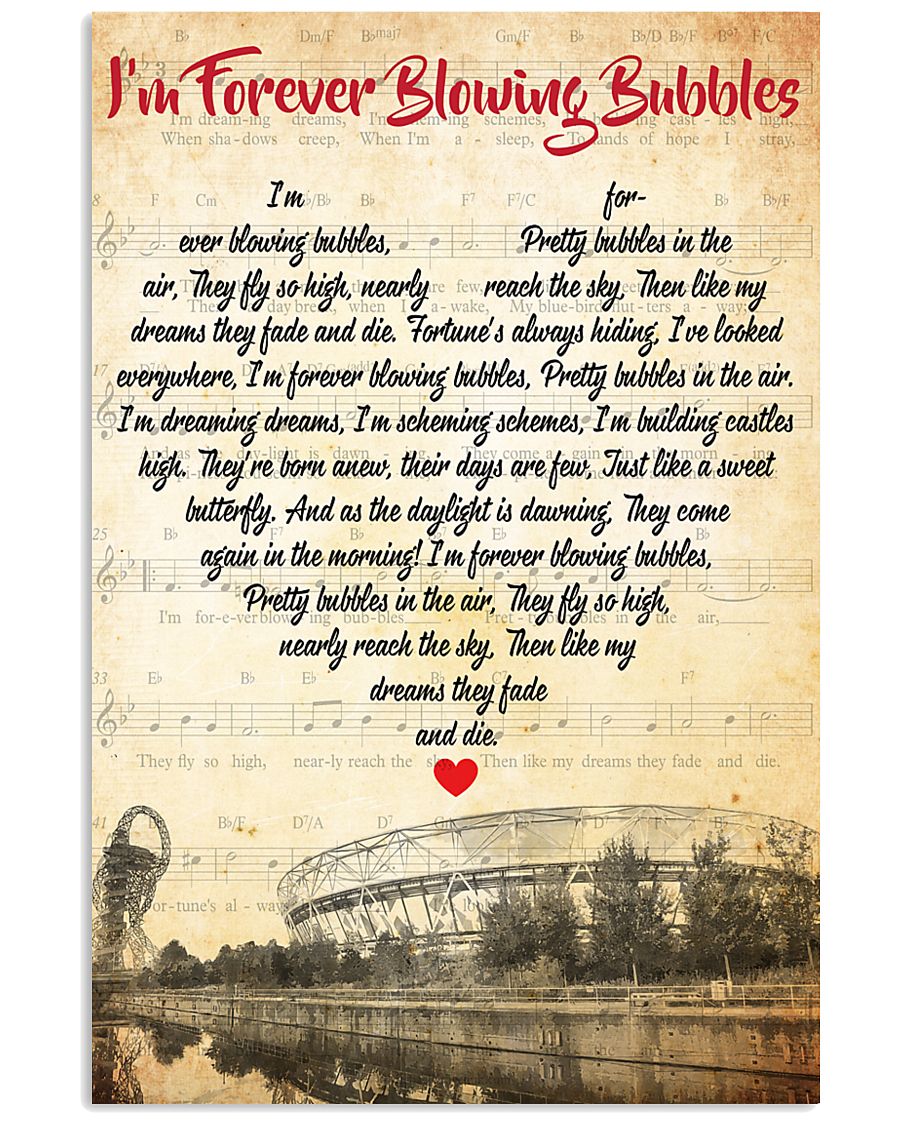 West Ha Lyri 11x17 Poster