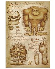 bigfoot da Vinc 11x17 Poster front