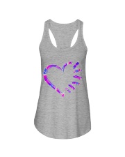 Proud School Bus Driver neon Ladies Flowy Tank tile