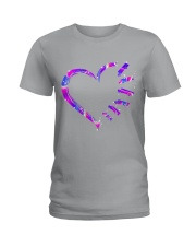 Proud School Bus Driver neon Ladies T-Shirt tile