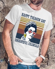 Independence Day Elizabeth II happy treason day Classic T-Shirt lifestyle-mens-crewneck-front-4