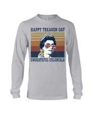 Independence Day Elizabeth II happy treason day Long Sleeve Tee tile