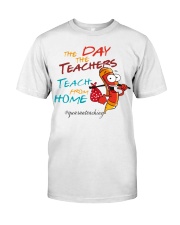 teacher teach from home Classic T-Shirt front
