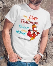 teacher teach from home Classic T-Shirt lifestyle-mens-crewneck-front-4