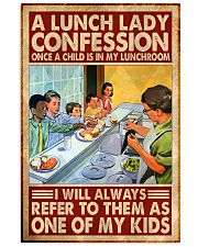 lunch lady confession 11x17 Poster front
