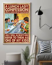 lunch lady confession 11x17 Poster lifestyle-poster-1