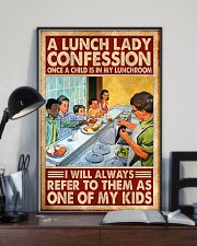 lunch lady confession 11x17 Poster lifestyle-poster-2