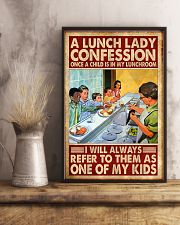 lunch lady confession 11x17 Poster lifestyle-poster-3