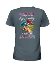 lunch lady my attitute shirt Ladies T-Shirt tile