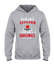 teacher from a distance Hooded Sweatshirt tile