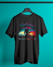 bigfoot Hiding because 2020 suc Classic T-Shirt lifestyle-mens-crewneck-front-3