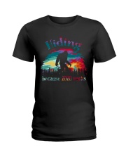 bigfoot Hiding because 2020 suc Ladies T-Shirt tile