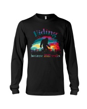 bigfoot Hiding because 2020 suc Long Sleeve Tee tile