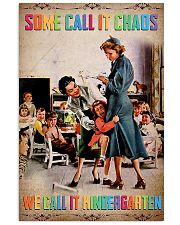 kindergarten teacher poster 11x17 Poster front