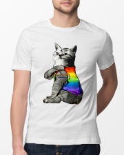 Cat Tattoo Purride LGBT Classic T-Shirt lifestyle-mens-crewneck-front-13