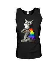 Cat Tattoo Purride LGBT Unisex Tank tile
