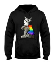 Cat Tattoo Purride LGBT Hooded Sweatshirt tile