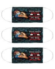 speech therapy making-a difference one mas Cloth Face Mask - 3 Pack front