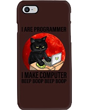programmer cat make computer beep boop lqt cva 2 Phone Case tile