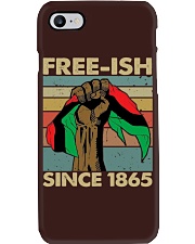 black fre-ish retro 2 Phone Case tile