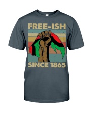 black fre-ish retro 2 Classic T-Shirt tile