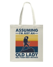 Scout Assuming Old Lady Tote Bag tile