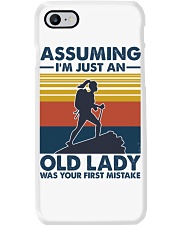 Scout Assuming Old Lady Phone Case tile