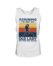 Scout Assuming Old Lady Unisex Tank tile