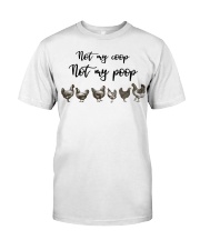 Chicken Not My Coop Premium Fit Mens Tee tile